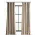HPD Half Price Drapes Italiaanse imitatie-linnen kamer-verduisterende gordijnen, 213 cm lange gordijnen voor slaap- en woonkamer (1 paneel), 127 x 213 cm (b x l), beige (Sepia Beige)