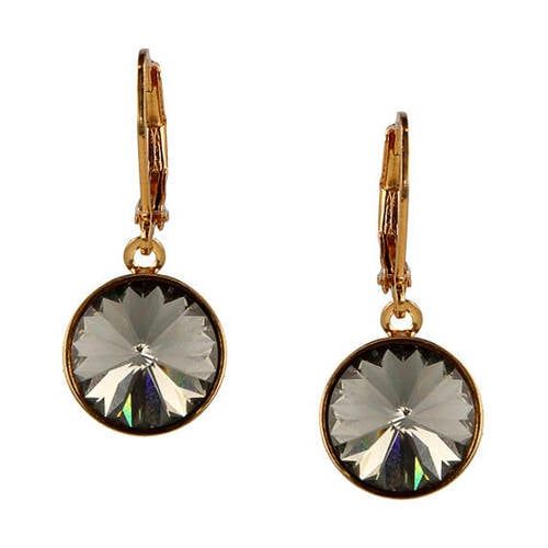 Otazu Gold Plated Earrings with Swarovski Crystals Blossom