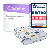 Dailydream Verzwaringsdeken kind - 104x150cm - 3,2 kg - Safari - Katoen - weighted blanket