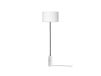 GUBI Lampadaire Marbre blanc/Blanc