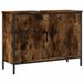 vidaXL Armoire de salle de bain 80x30x60 cm Chêne fumé