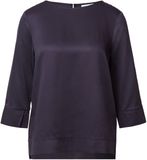 Comma Blouse Navy Dames