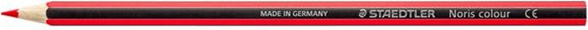 Staedtler Kleurpotlood Noris 185 rood | 12 stuks