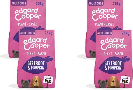 Edgard & Cooper Plantbased Adult Rode Biet & Pompoen - Hondenvoer - 10 kg