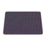 Bonamaison Rechthoekige muismat met digitale print, antislip onderkant, voor kantoor en thuis, 22 x 18 cm