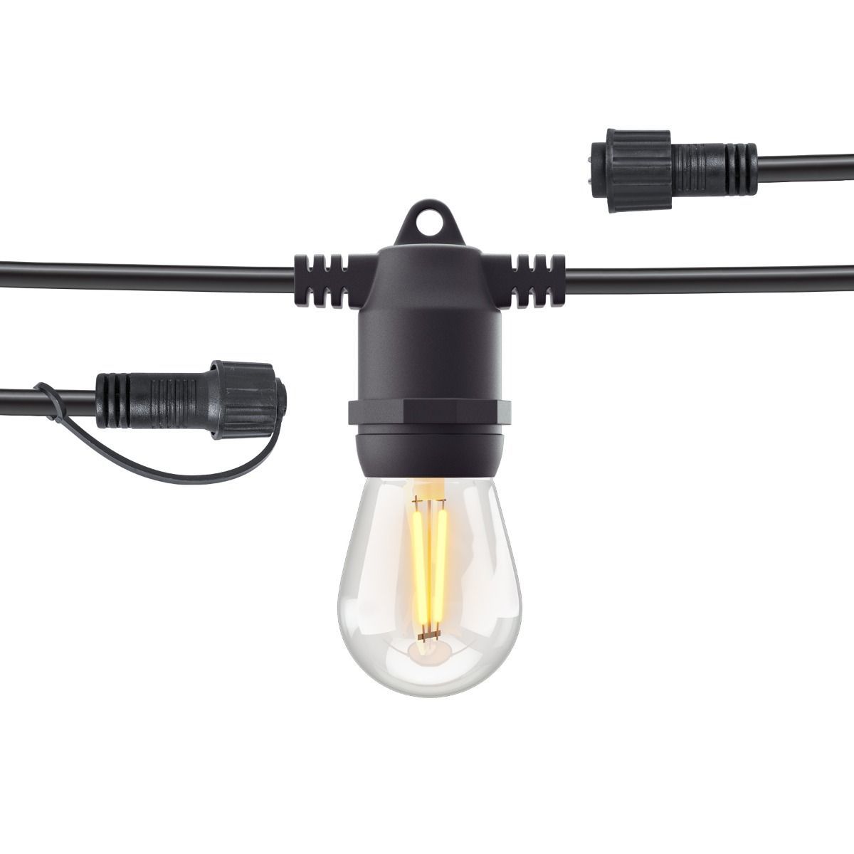 Hombli Outdoor String Light Extension - 5m - Black
