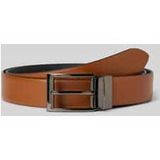 LLOYD Leren Riem 2 in 1 Reversible Belt W95 Black / Cognac Zwart Bruine