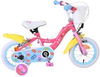 Volare Peppa Pig Kinderfiets - Meisjes - 12 inch - Roze - Twee handremmen