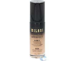 Milani Conceal + Perfect 2-in-1 Foundation + Concealer Nude 30ml