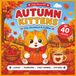 Autumn Kittens Coloring Book