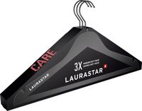 LAURASTAR - Zwarte kledinghangers (3 stuks)