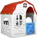 VidaXL Maisonnette pliable avec portes et fenêtres