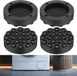 Famanu Tapis antivibrations, set de 4 - Tapis en silicone flexibles pour machines à laver