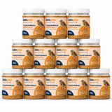 Lutopets Vogelpindakaas Bosvruchten Voordeelpak 12 x 350 g