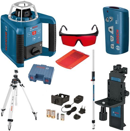 Bosch GRL 300 HV Professional - Roterende Laser - Rood
