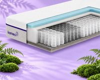 Kameo® Custom Soft Sense Refurbished | Aanpasbaar matras medium of firm | Nieuwe hoes