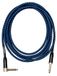 Cascha Professionele Line gitaarkabel, Angled, Tweed Blue, 3 m