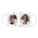 Lot de tasses personnalisées - Saint-Valentin