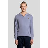 Lyle & Scott trui fijn gebreid lila