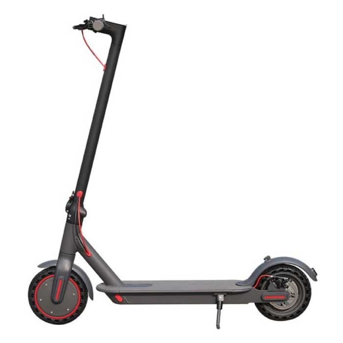 Aovopro Vouwbare Elektrische Scooter - Off-Road Smart E Step Ultralicht met App - 350W - 30 km/u - 8 5 inch Wielen - Zwart