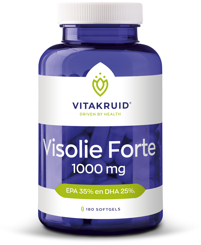 Vitakruid Visolie Forte 1000mg - 180 Softgels