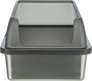 Trixie Kattenbak RVS Met Rand Grijs 40x52x29 cm