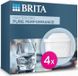 BRITA MAXTRA PRO Pure Performance All-In-1, Pack de 4, Jusqu'à 600L d'eau filtrée