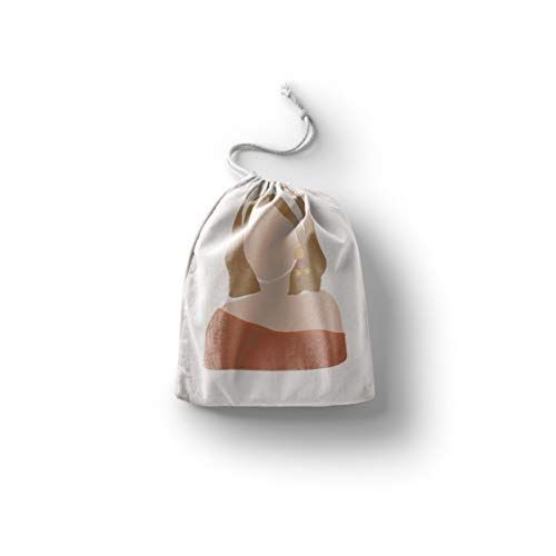 Bonamaison Cotton Produce Bag with Drawstring - Reusable & Eco-Friendly