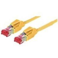Tecline exertis Connect - Verbindingskabel - RJ-45 (M) naar RJ-45 (M) - 30 cm - SFTP - CAT 6 - halogeenvrij - geel