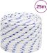 vidaXL Boot touw 16 mm 25 m polypropyleen wit