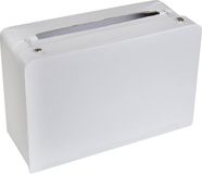 Santex Enveloppendoos koffer - Bruiloft - wit - karton - 24 x 16 cm