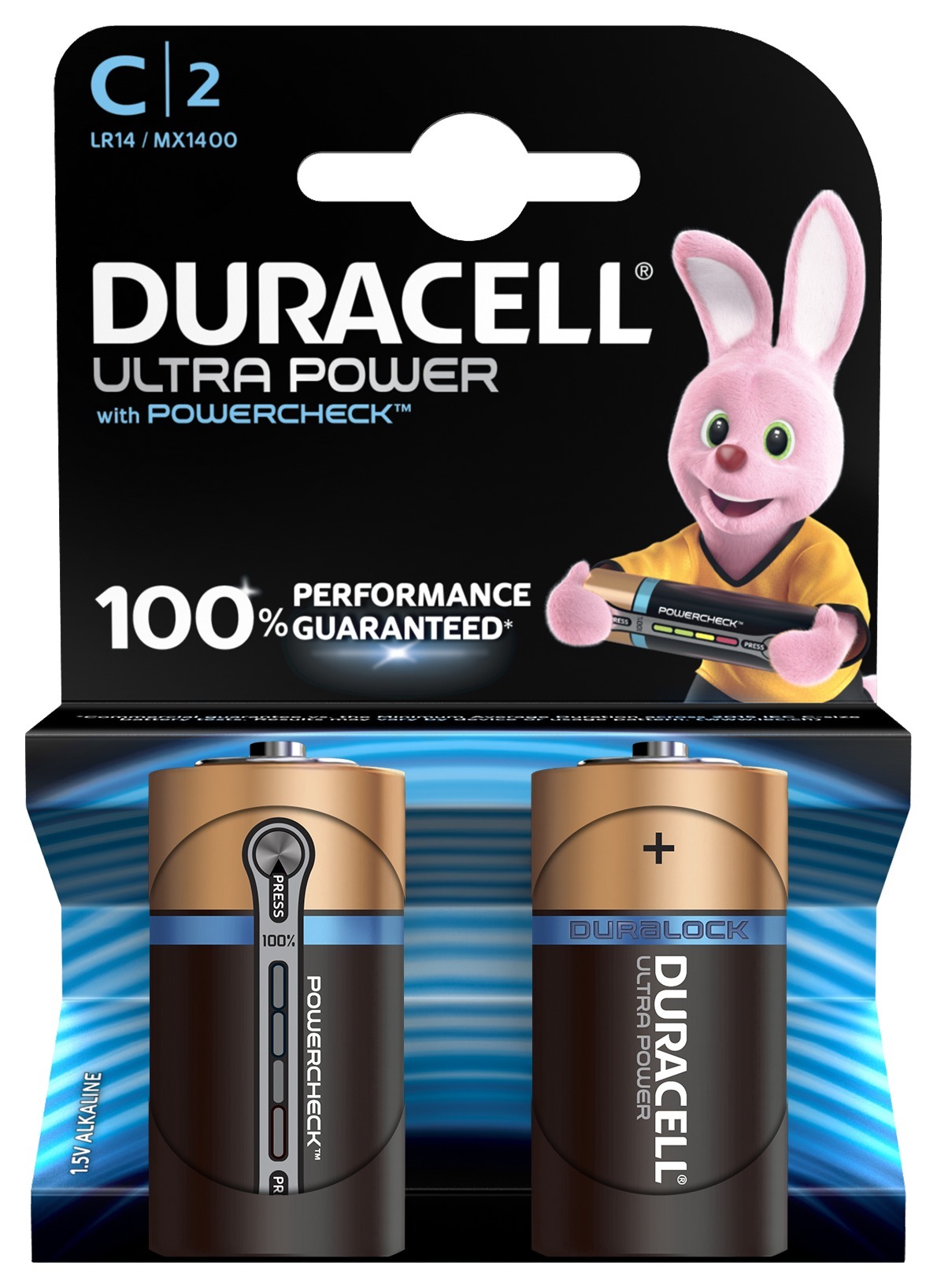 Duracell C Ultra Power batterijen (2 stuks)