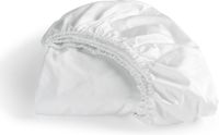 Cinderella Sundays Drap housse 100x200 cm Blanc Coton-Satin