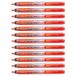Pentel SXS15 Handy-Line S markeerstiften, intrekbaar, navulbaar, niet uitdrogende punt, oranje, 12 stuks