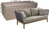 Raffles Covers Loungebank hoes - 200 x 100 H: 75 cm - Taupe