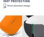 kwmobile Housse pour écouteurs - Convient pour Marshall Motif II ANC - Orange