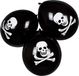 Ballon pirate ø 25 cm 6 pièces