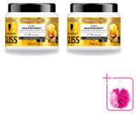 Gliss 2 x Ultimate Repair Masque capillaire 4-en-1 - 400 ml - Pack avantage