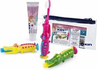 Kin Fluorkin Infantil Viaje Cocodrilo Set 3 Pcs
