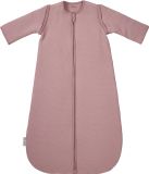 Meyco Baby Studio Collection Classic Baby Slaapzak - Afritsbare Mouwen - Purple Pink - 90cm - 2.5 TOG