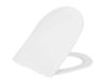 Wiesbaden WB Shade Slim toiletzitting deksel one touch mat wit