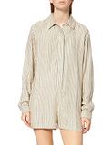 Hurley W Knoop Voorshirt Romper dames Casual Jurk