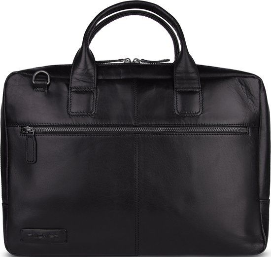 Plevier Flint businesstas 16 inch zwart