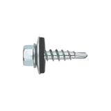 Index AFZN144819 – 250 schroeven met gereduceerde punt voor metaal/hout + EPDM P-14 4,8 x 19