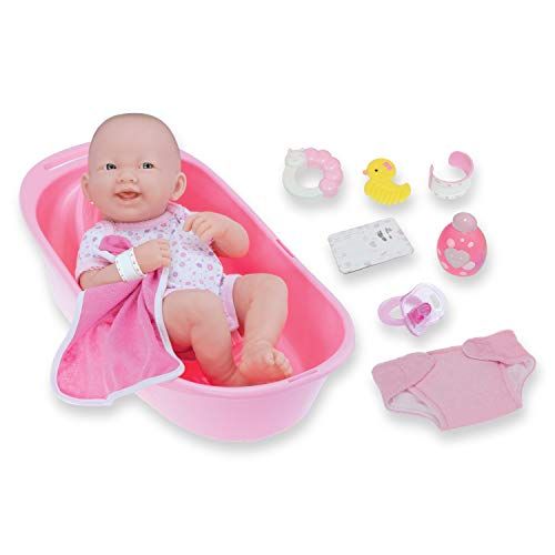 JCtoys 18570 - pop Newborn + bad, 36 cm