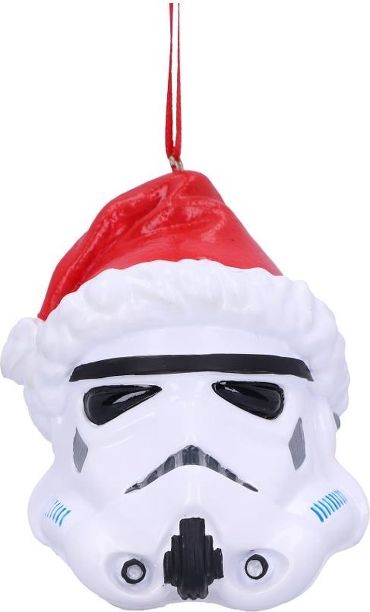 Nemesis Now Star Wars Kerstbal Stormtrooper Santa Hat Multicolours