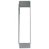 Staedter Letter I Cookie Cutter, roestvrij staal, zilver, 30 x 30 x 30 cm
