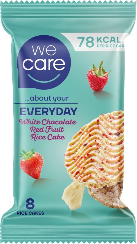 WeCare Everyday White Chocolate Red Fruit Rice Cake (132g)