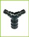 Agrocal T de réduction RAMP-Systems pour tuyau de 1 pouce vers 2x tuyaux de 1/2 pouce