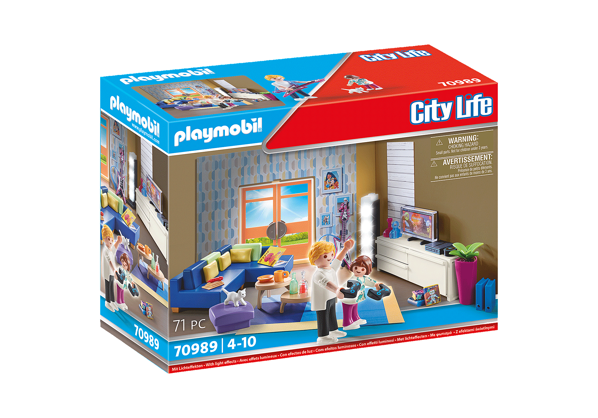 Playmobil City Life Wohnzimmer 70989